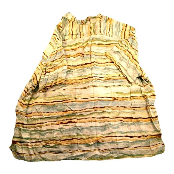 Goodfellow & Co. Mens Green & Brown Button Down Short Sleeve Shirt - XXL - Picture 3 of 3